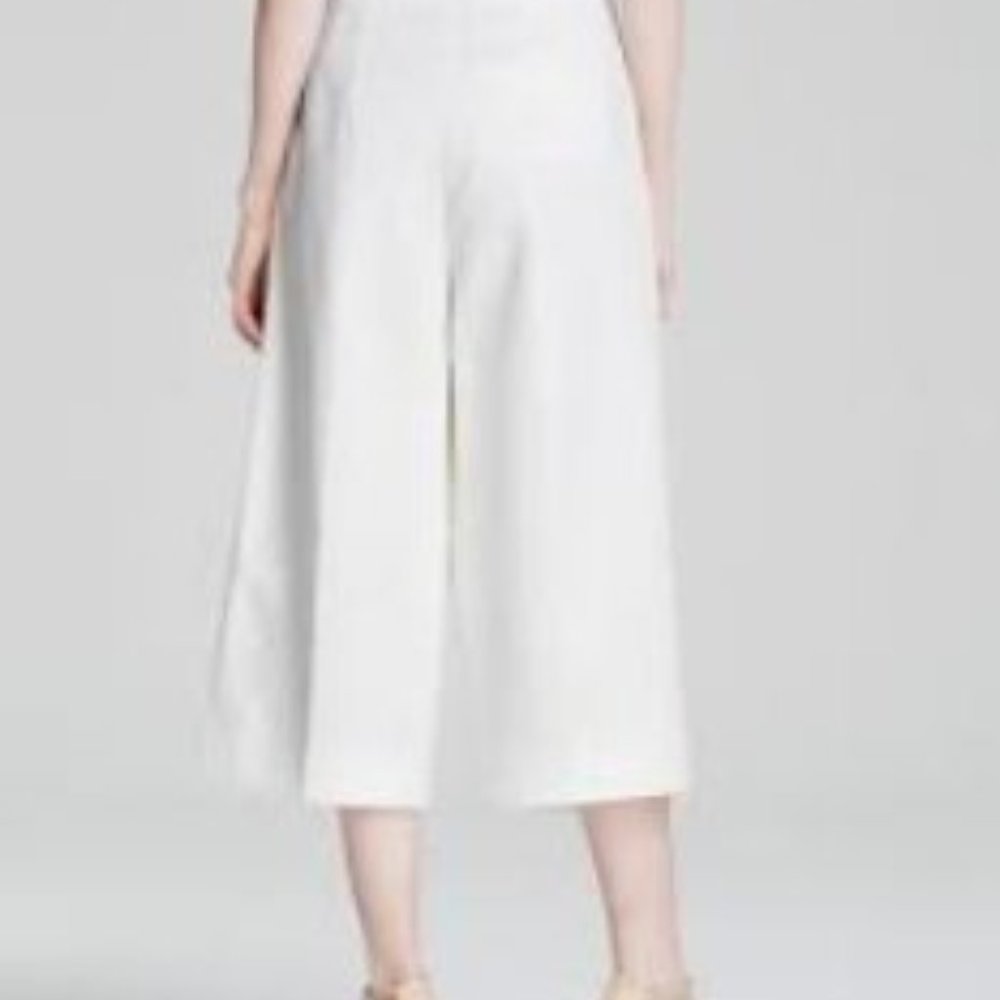 Vince Camuto Women's Pleat Waist culottes size 0P - Picture 2 of 4